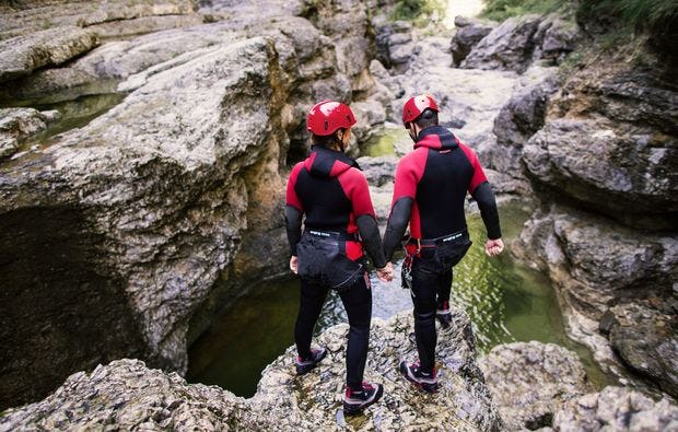 Canyoning-Tour in Bad Reichenhall als Geschenk