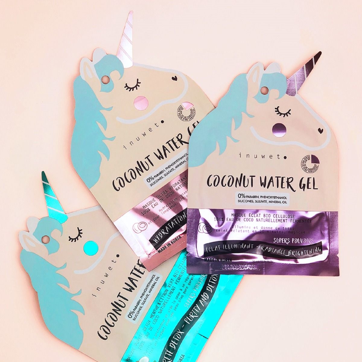 Masque visage éclat illuminant Inuwet