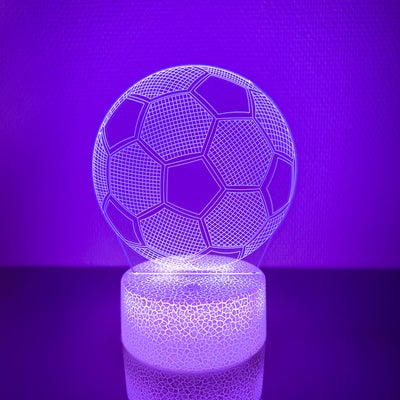 Powerpal 3D-Nattlampe, Fotball