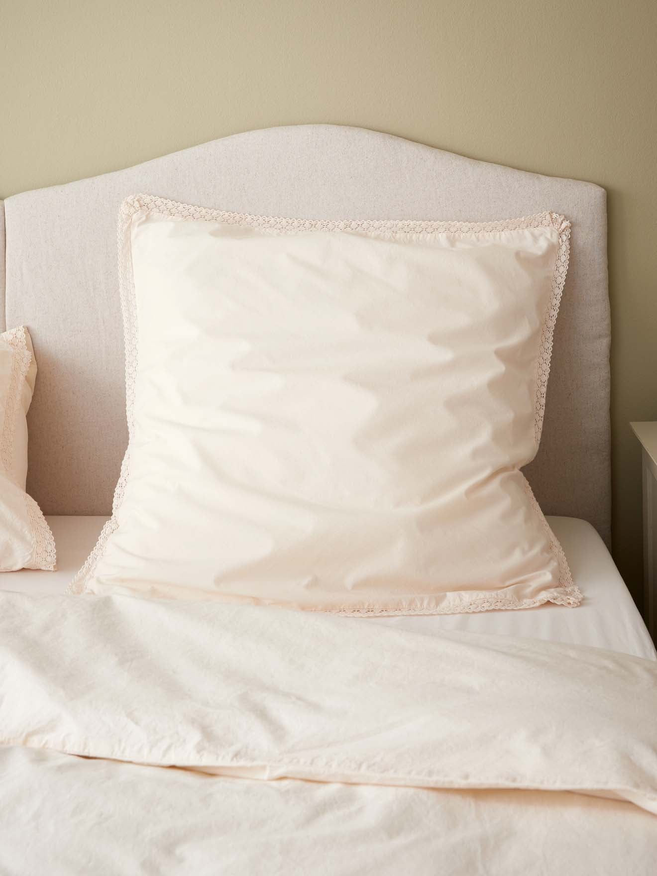 Taie d'oreiller percale de coton 