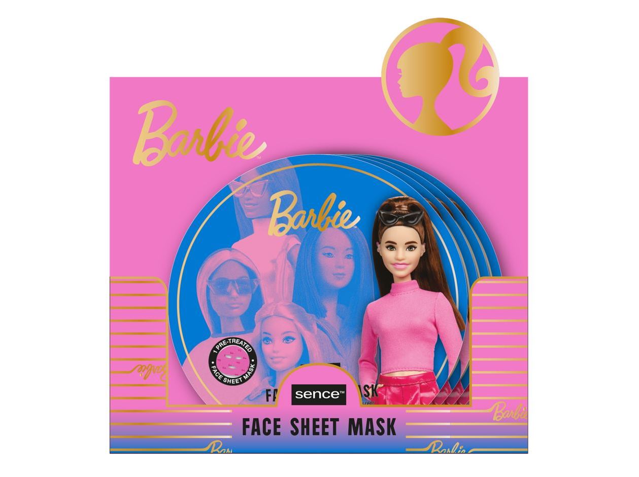 MÁSCARA FACIAL BARBIE COLD WEATHER AZUL 1UN