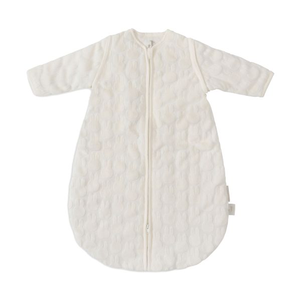 Jollein Miffy Jacquard Slaapzak Winter Met Afritsbare Mouw Rond - 60 cm - Ivory