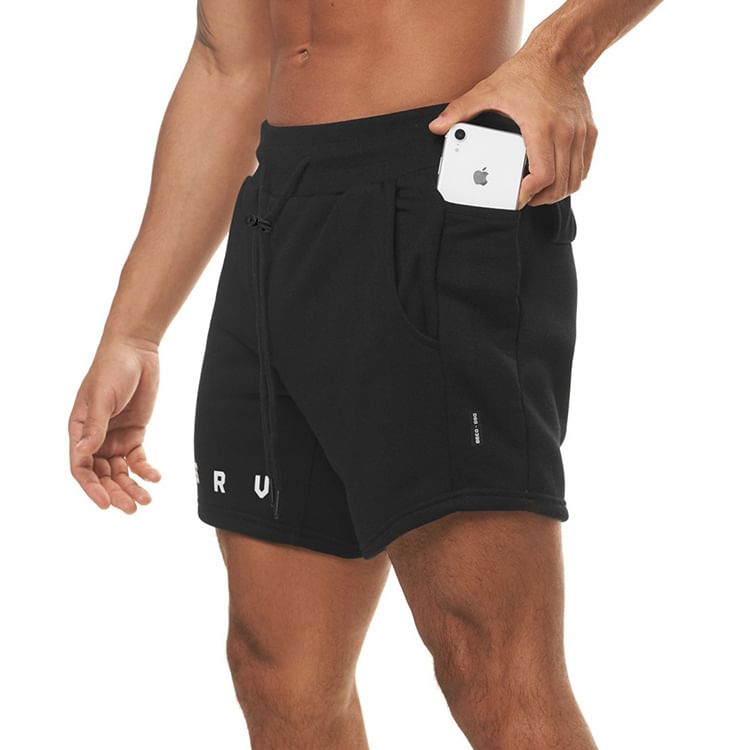 Double White - Effen joggingbroek met trekkoord in de taille