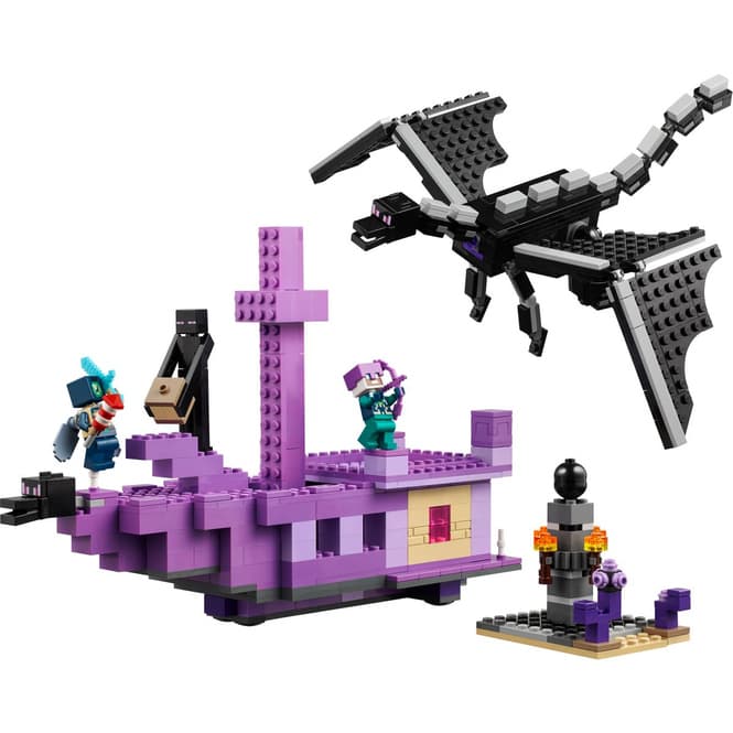LEGO® Minecraft™ 21264 - Der Enderdrache und das Endschiff