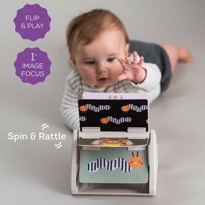 TAF Toys  Tummy Time Spinning Aktivitetsleke Bok