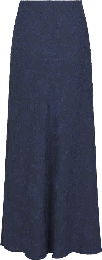 Neo Noir Vinza Burnout Skirt Navy