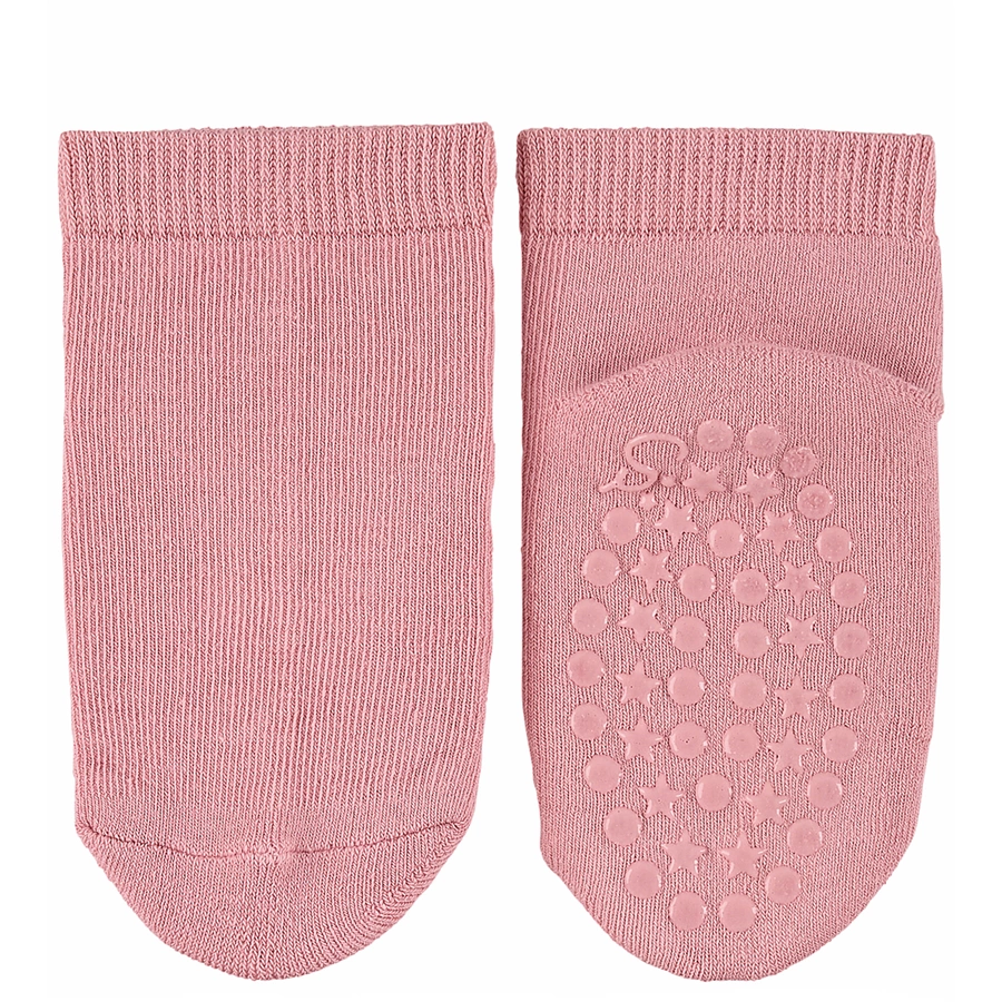 Sterntaler ABS-Söckchen Doppelpack Uni kurz rosa