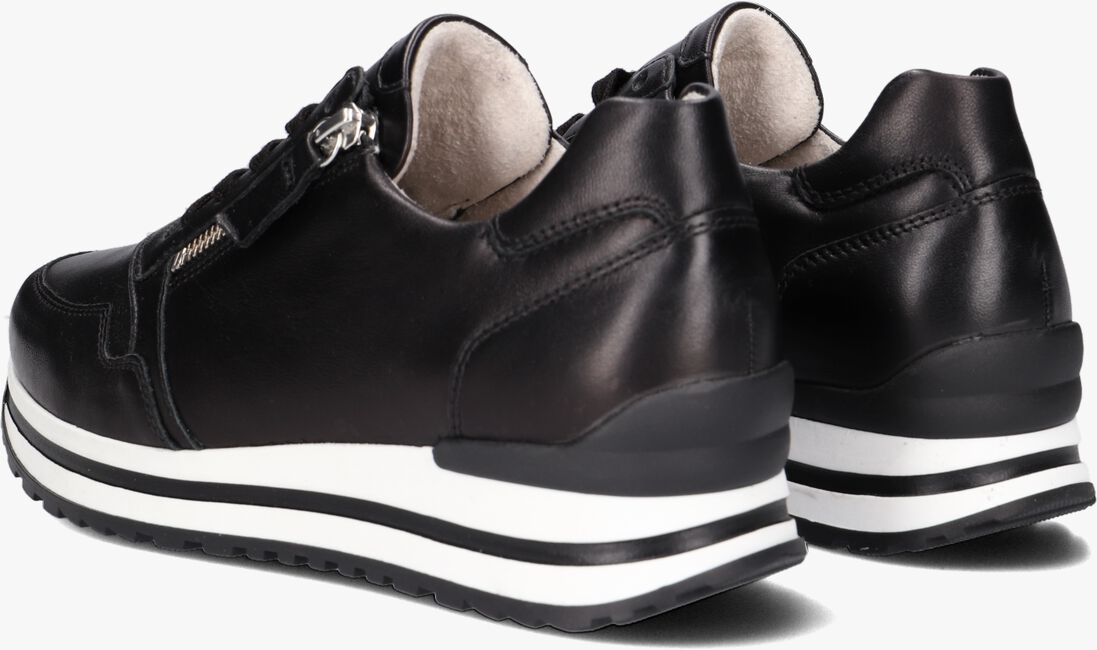 zwarte gabor lage sneakers 528