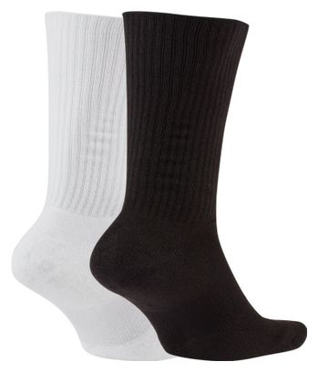 Paires de chaussettes (x2) Nike Heritage Blanc / Noir