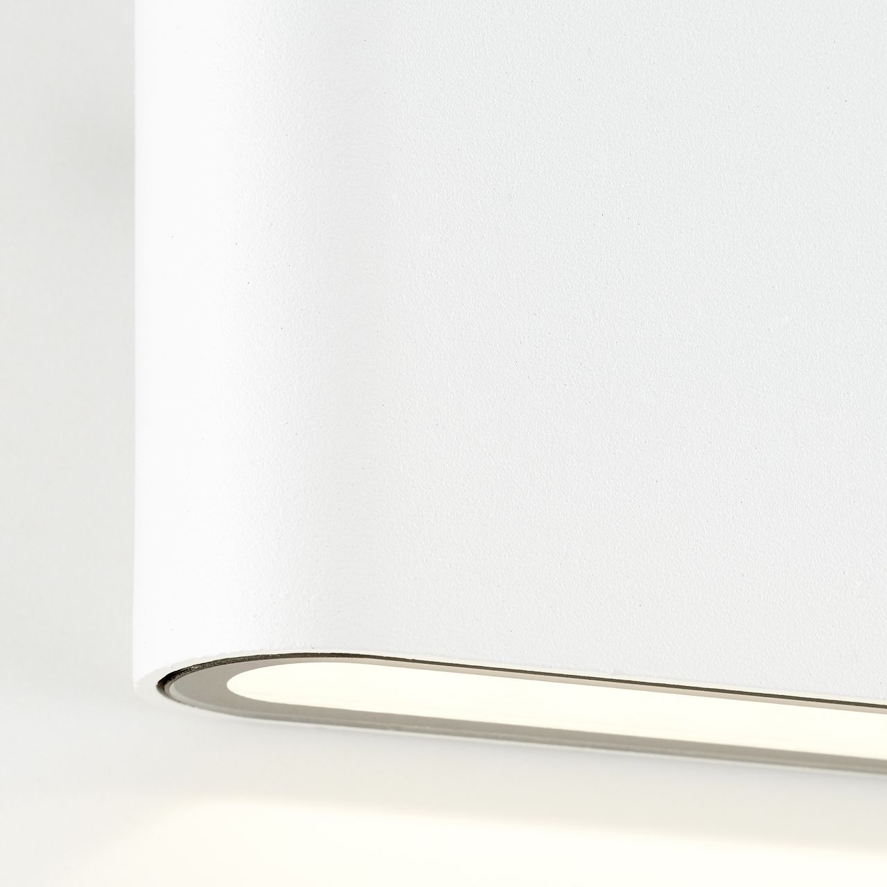 BRILLIANT Welbie LED Außenwandleuchte 11,5cm weiß | 1x LED integriert, 10W LED integriert, (Lichtstrom: 700lm, Lichtfarbe: 3000K)