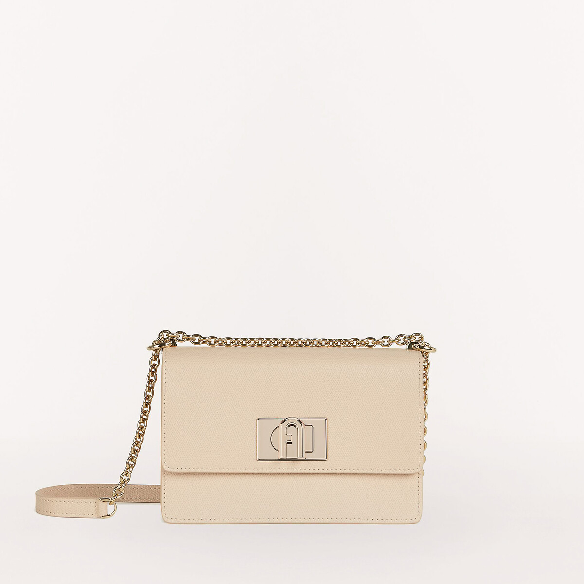 FURLA<br>Bolsa de ombro em couro 1927 Mini