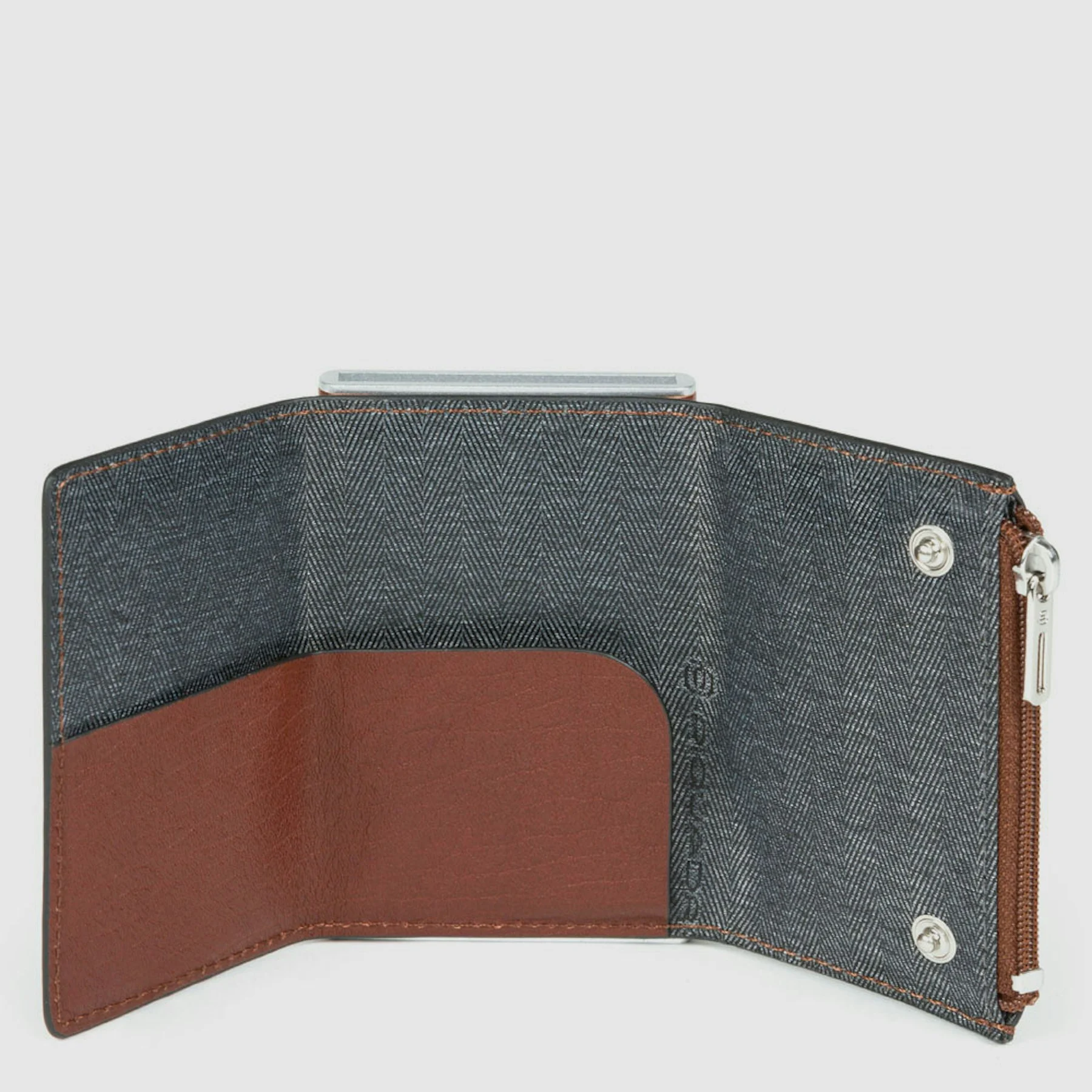 Porte-monnaie en cuir | Marron