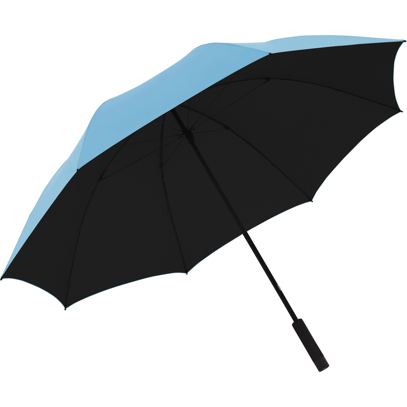 Knirps Regenschirm XXL Ultra Light Heat Shield, blau/schwarz
