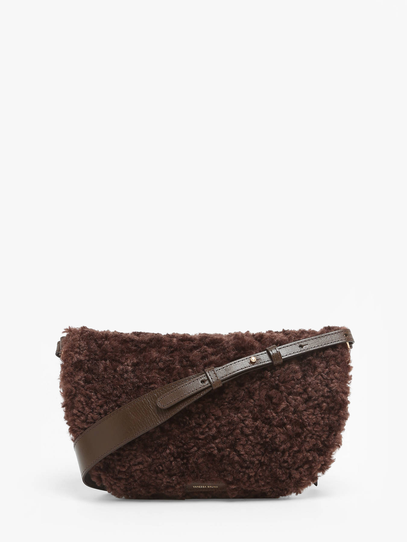 Sac banane Othilia cuir et shearling VANESSA BRUNO