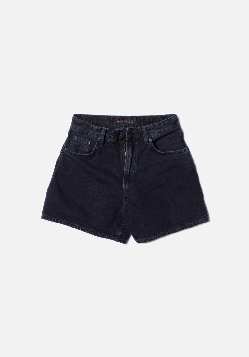 Nudie Jeans Jeans-Shorts Maeve Shorts Black Sun Black