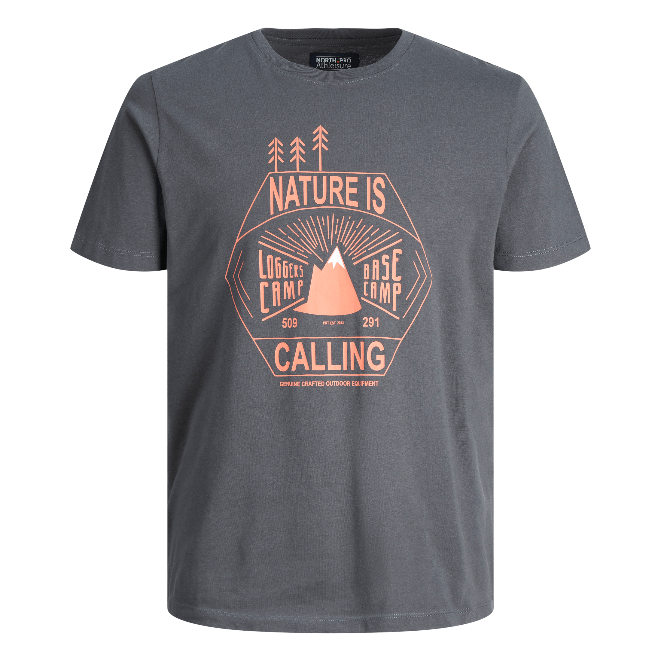 North Pro Camp tee - Fritid og bomull