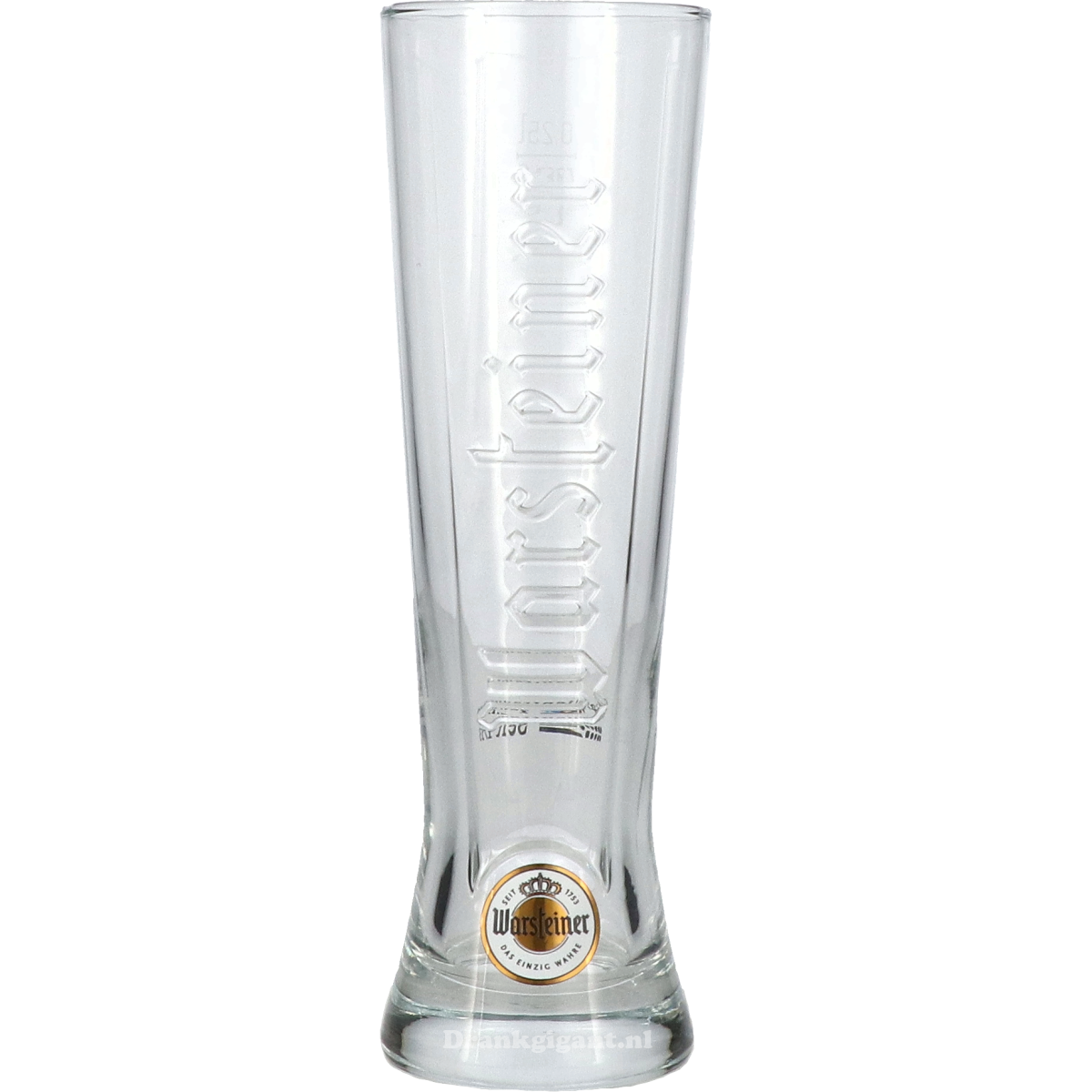 Warsteiner Bierglas Embossed 25 cl