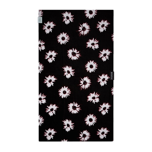 MYSTIC Towel Quickdry Black/White
