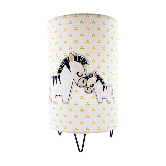 Pluche et Pompon luminaire   Blanc/Jaune        de               Sauthon Baby's Sweet Home