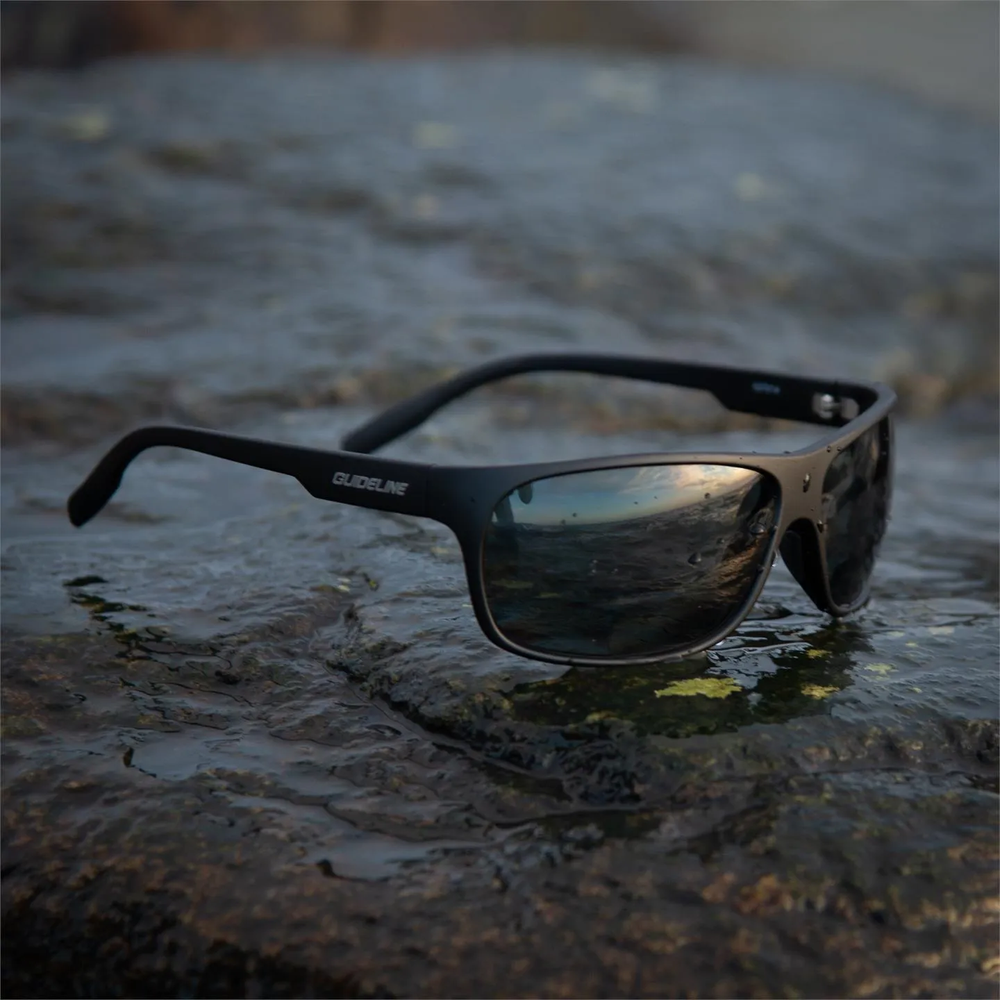 Guideline Ambush Sunglasses 3x Grey Lens, 3x Magnifier