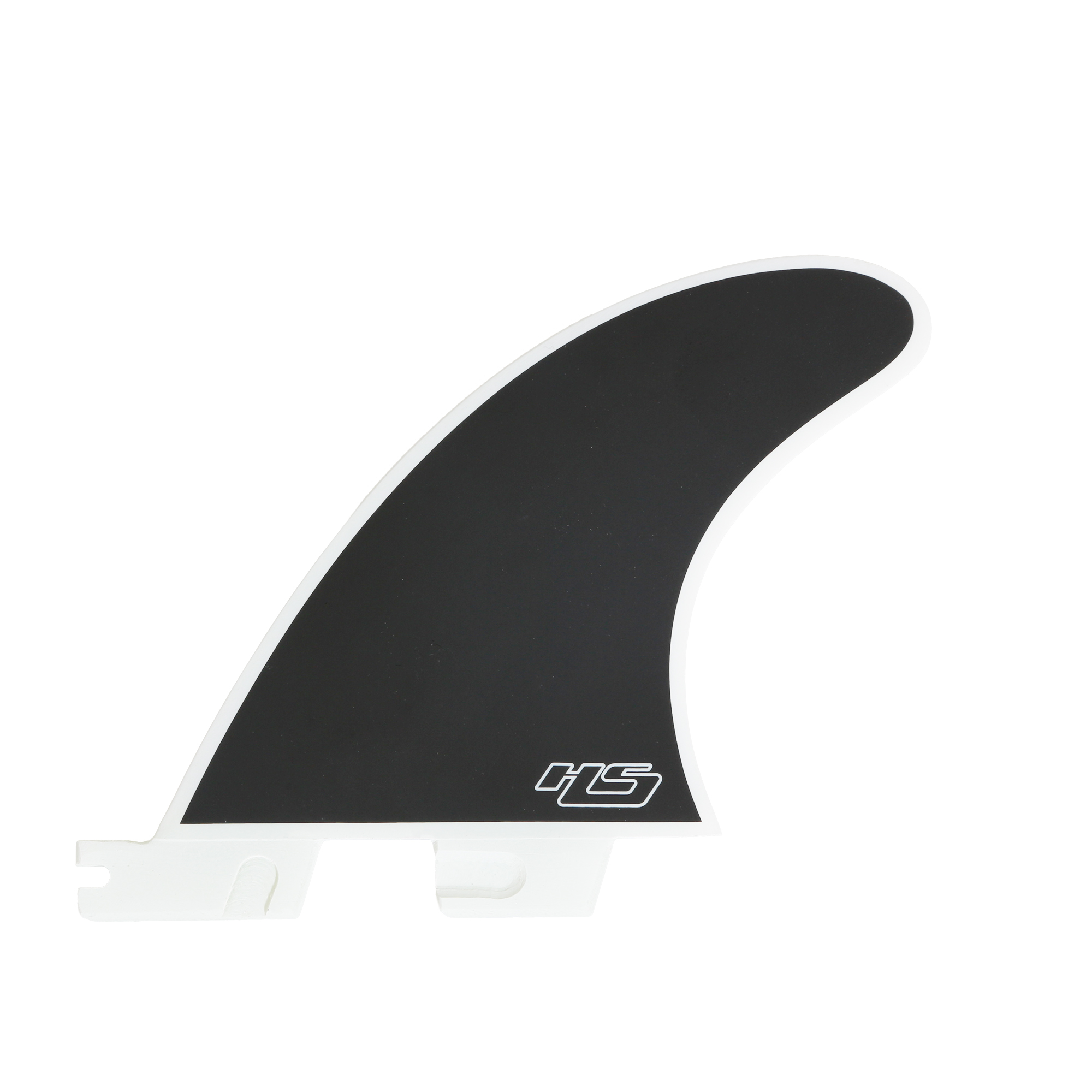 FCS FCS II HS PC Carbon Air Core White - Medium Thruster-Quad