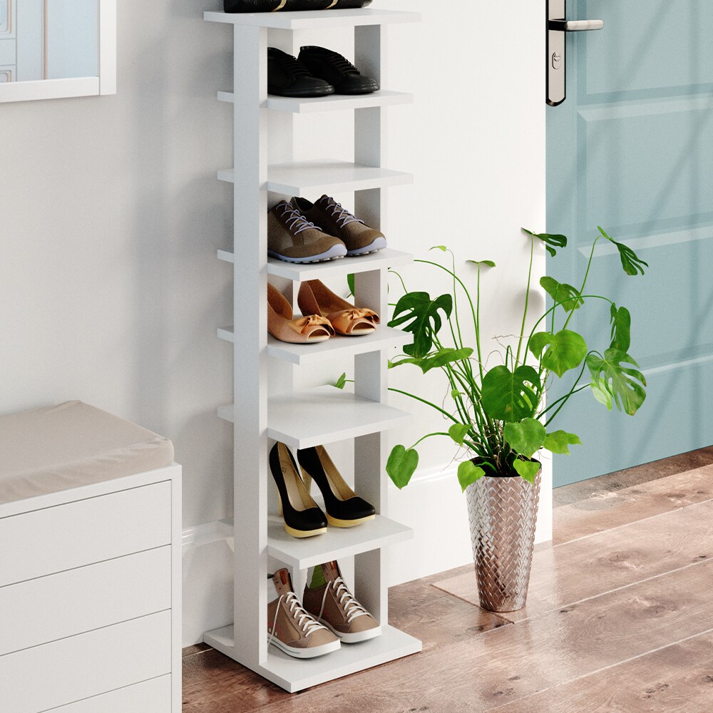 Vicco Schuhregal Standregal Sara 8 Ablagen Schuhablage Schuhständer Schuhschrank
