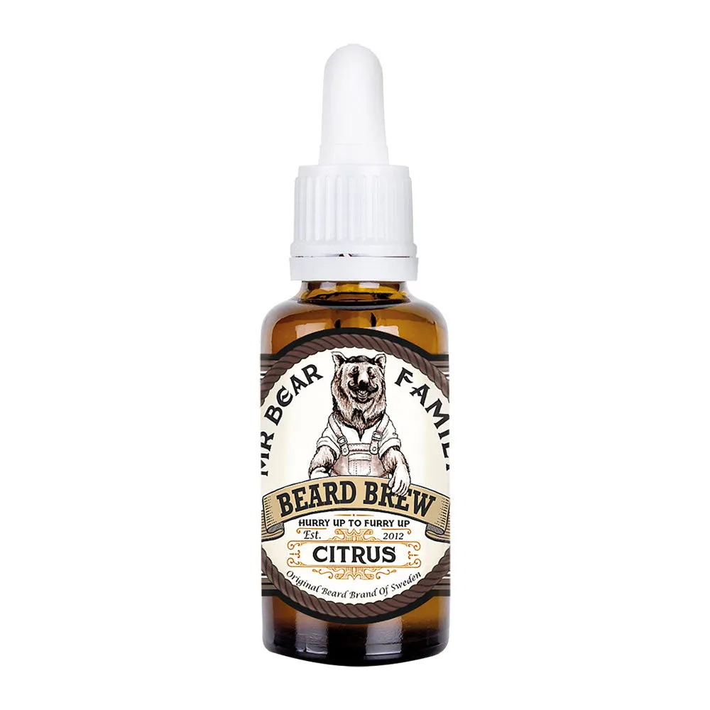 Mr Bear Family -  Mr Bear Family Bartöl Citrus 30 ml