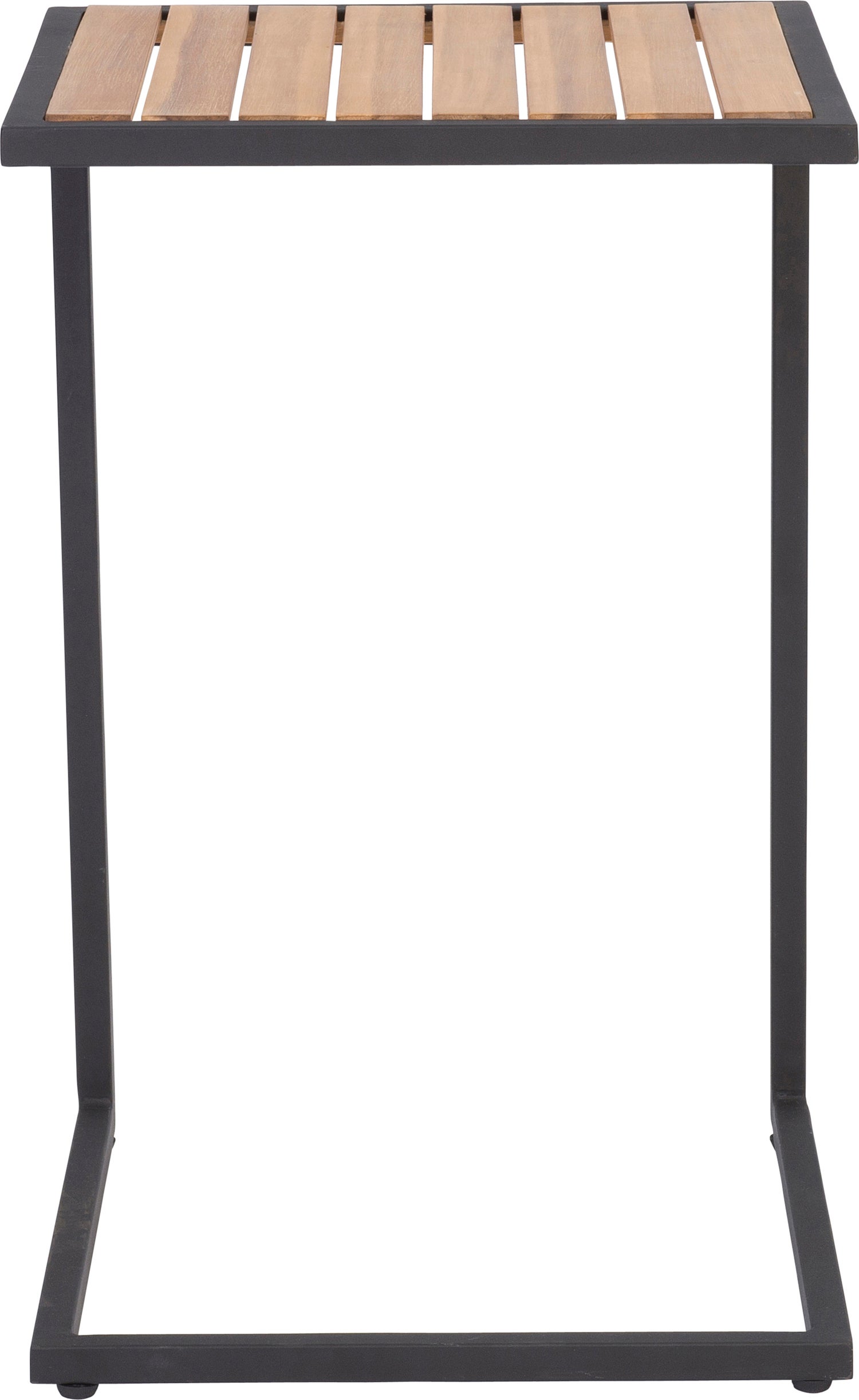 Intratuin bijzettafel acacia 40 x 40 x 63 cm