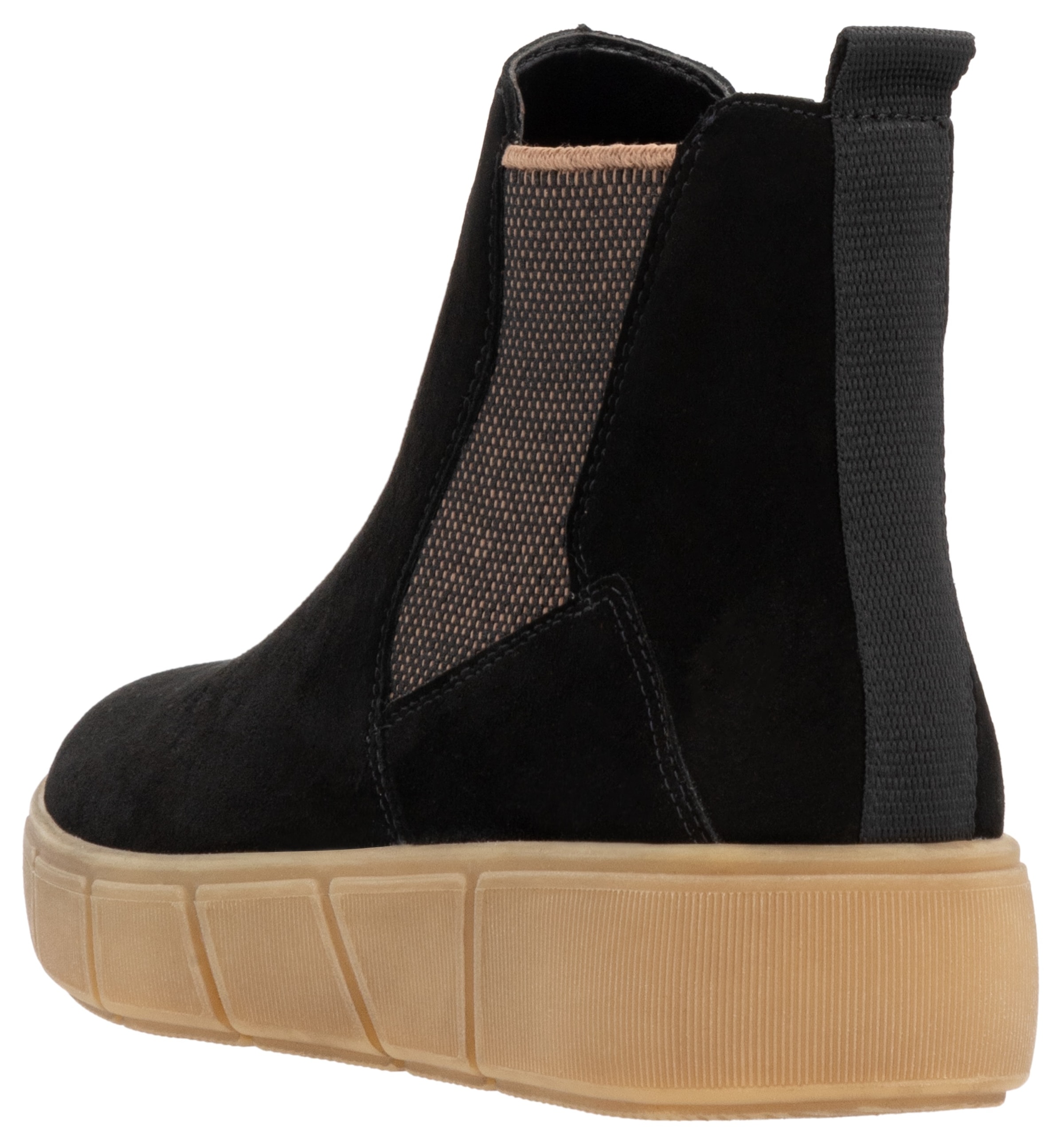 Remonte Chelseaboots  , Plateau, Stiefelette, Ankleboots mit zusätzlichem Reissverschluss