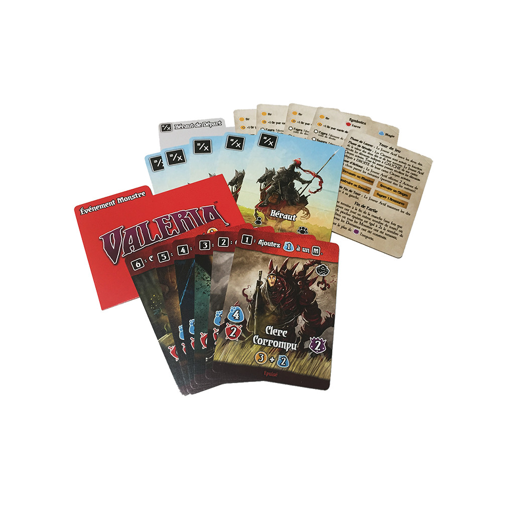 Valéria : Le Royaume – Nouvelles Cartes 2eme Edition