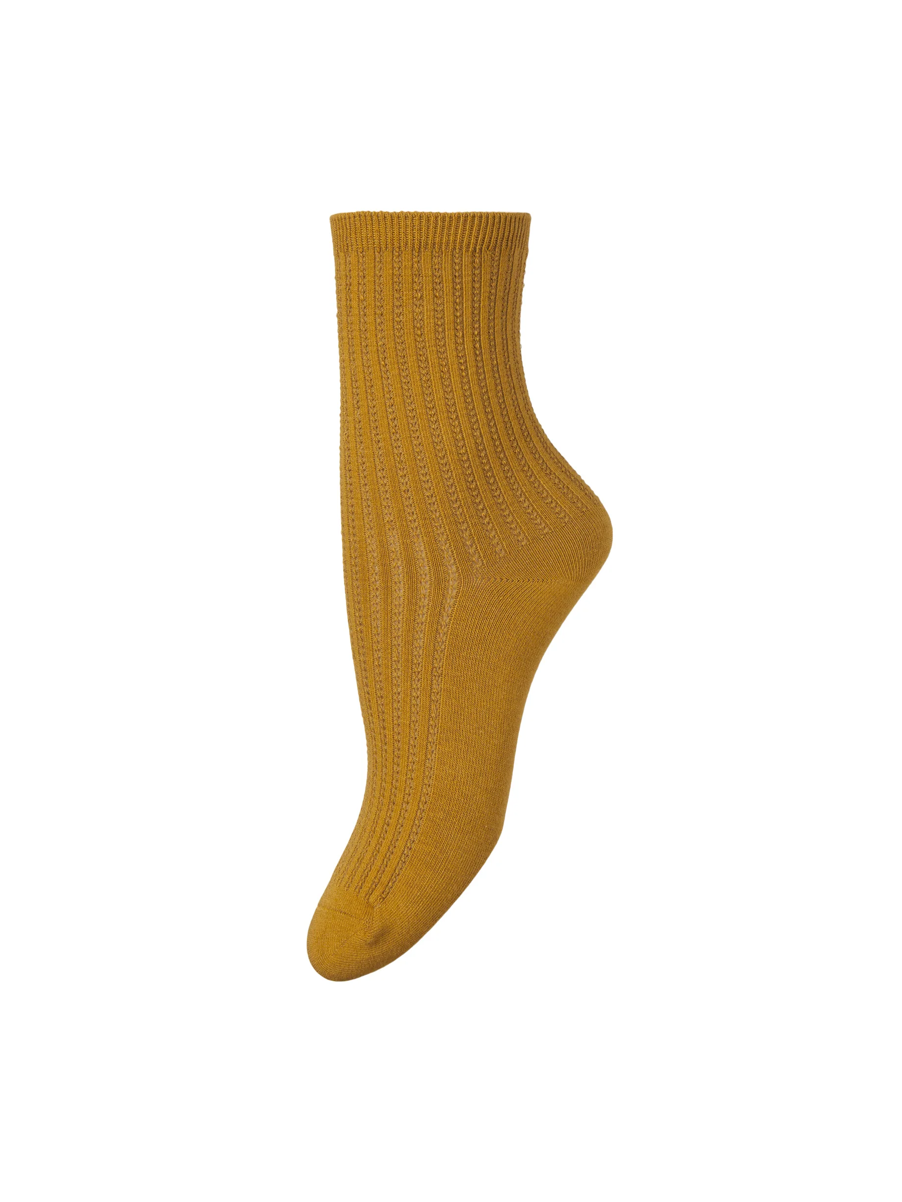 Becksöndergaard  Helga Crochet strømper - Acorn Brown