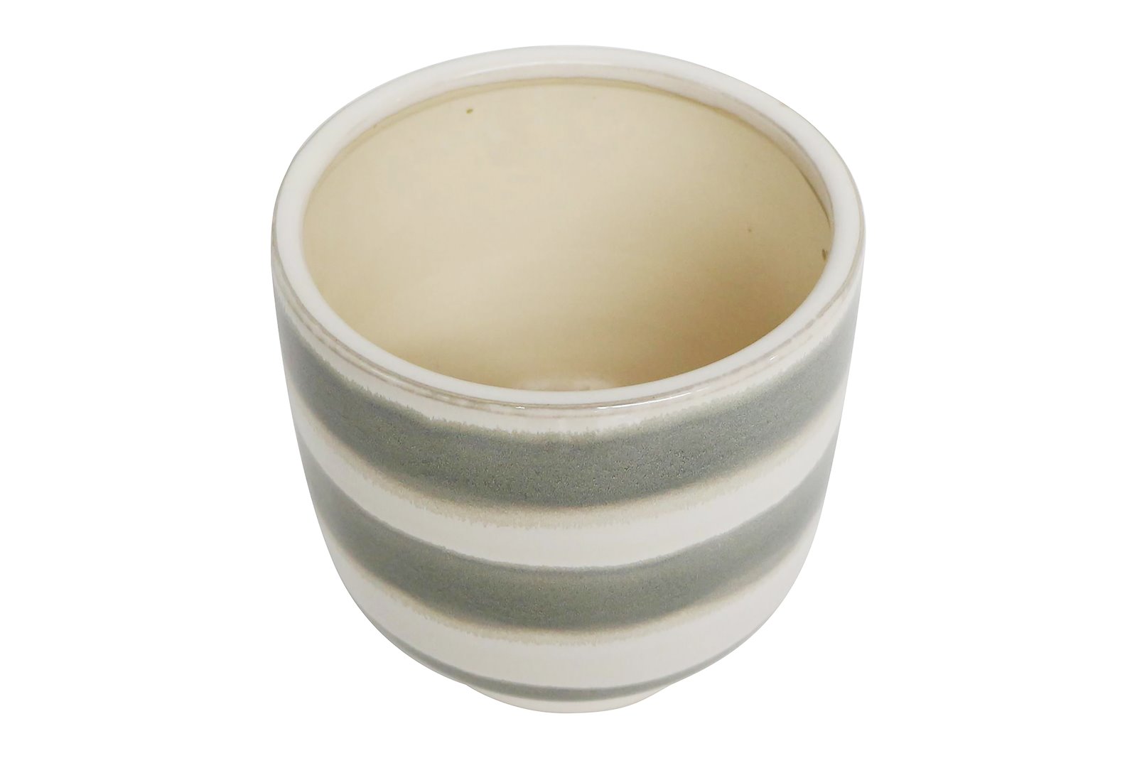 Tindra blomsterpotte Offwhite og grå Ø15 H14,7 cm