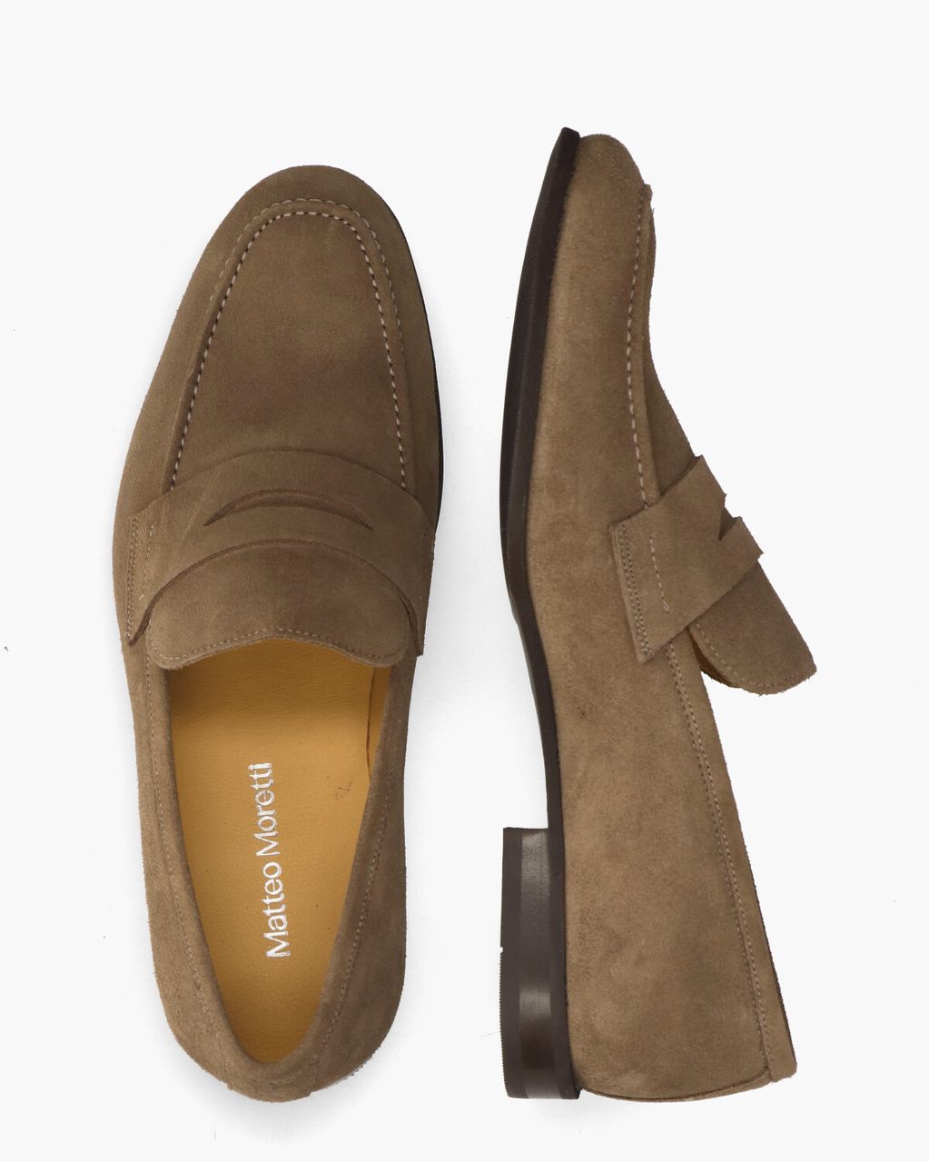 Matteo Moretti 31465 Taupe Herenloafers