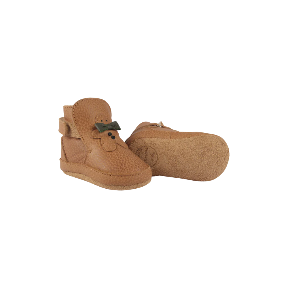 Aggas Booties | Gingerbread | Toast Grain Leather