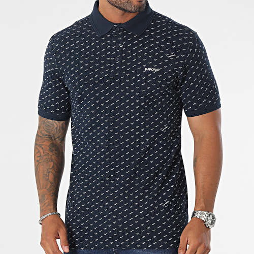 Polo Manches Courtes Terel Bleu Marine