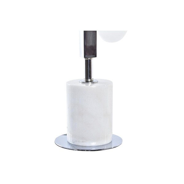 Lampe de bureau argenté blanc 220 v moderne (15 x 15 x 68 cm)