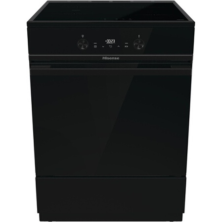 Cuisinière induction Hisense HEITS6E70BPMPG 71 L Noir