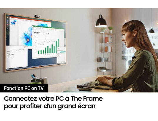 SAMSUNG - TV LCD Full HD 81 cm QE32LS03TC The Frame