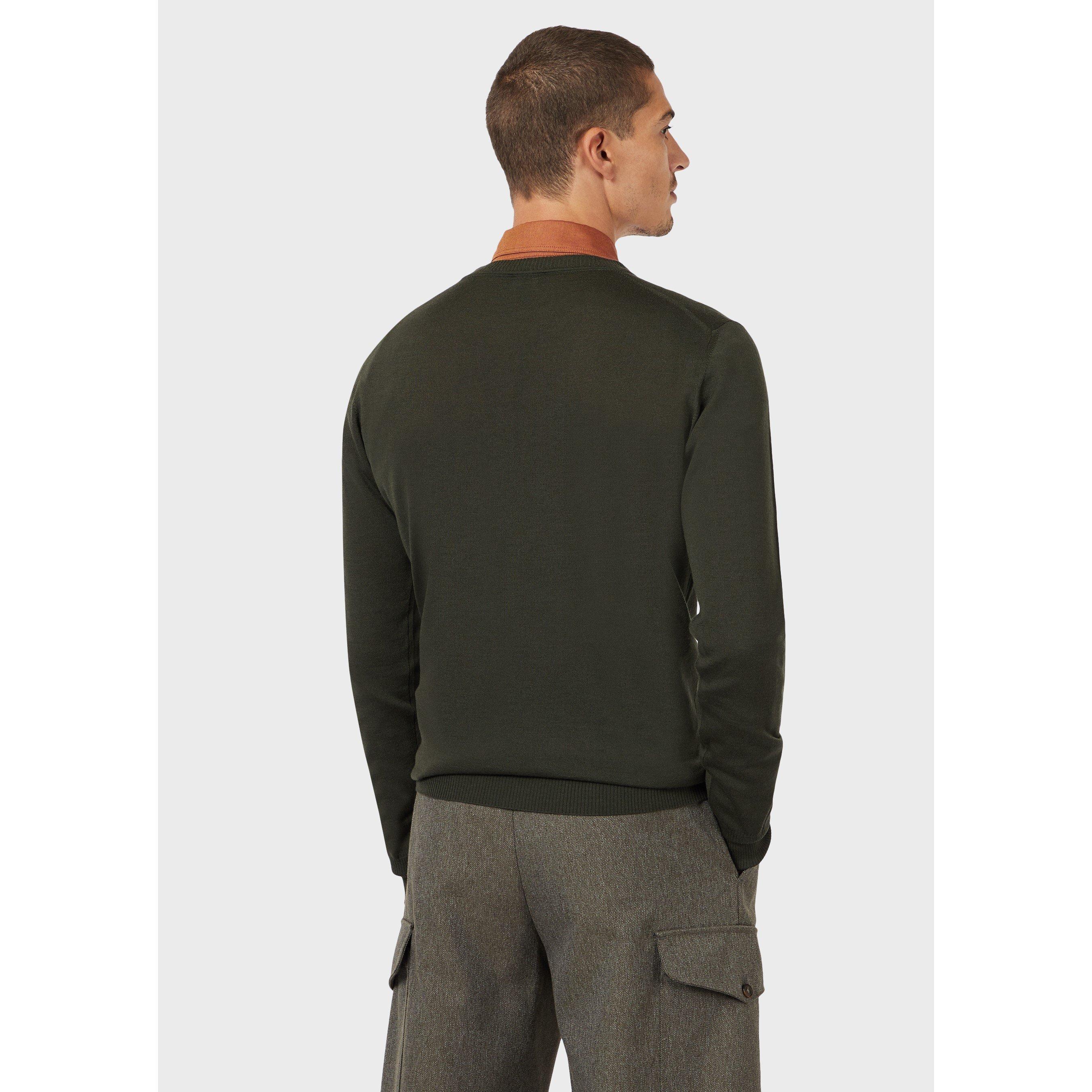 Emporio Armani Crew Neck Knit Top