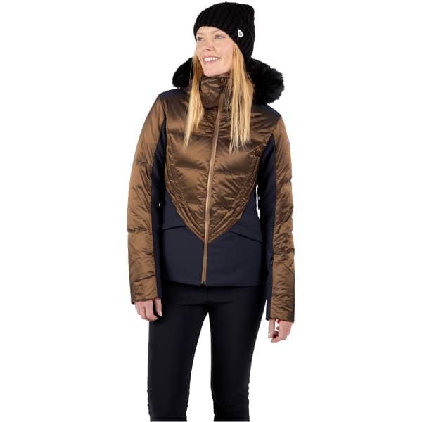 Veste de ski ROSSIGNOL W DIRETTISSIMA JKT BRONZE
