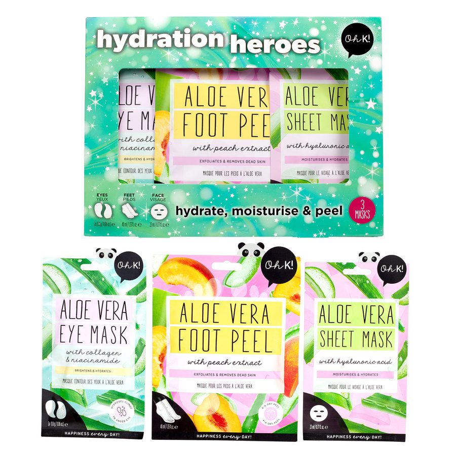 Oh K! Hydration Heroes 3pcs Gift Set