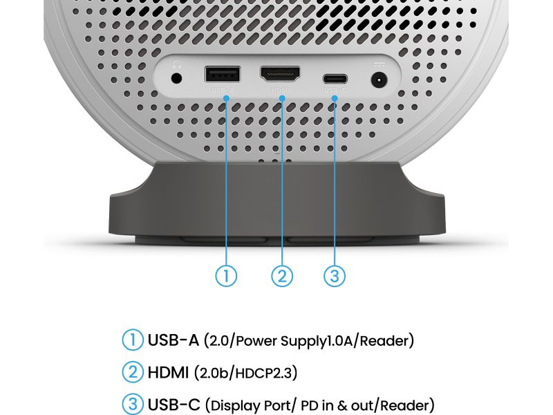 BenQ Projektor GV50 1080p 500 ANSI Lumen Deckenprojektor
