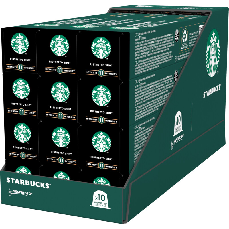 Starbucks Nespresso ristretto capsules