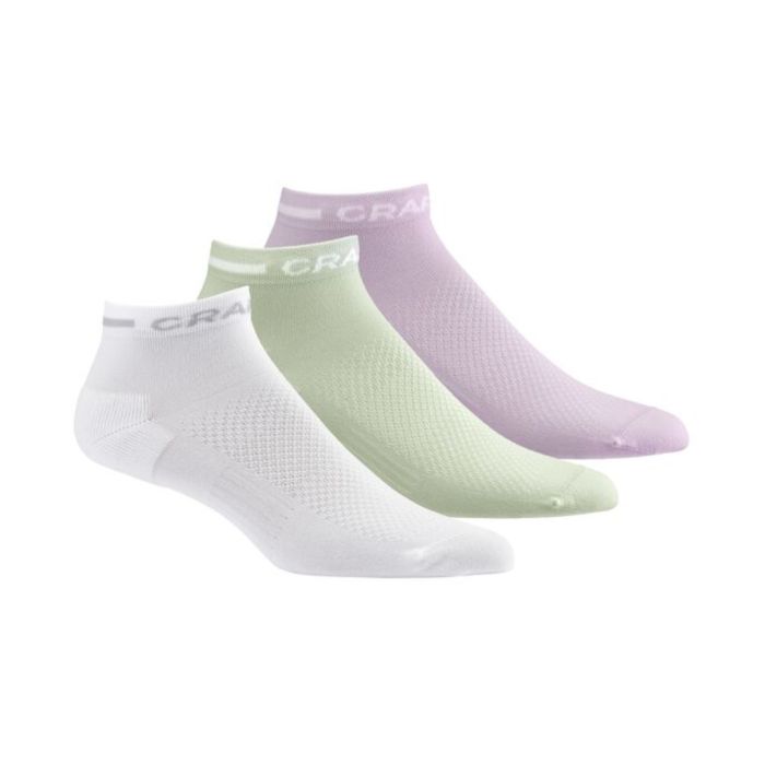 Craft Unisex Strømper Core Dry Mid 3-Pack Sock Hvid