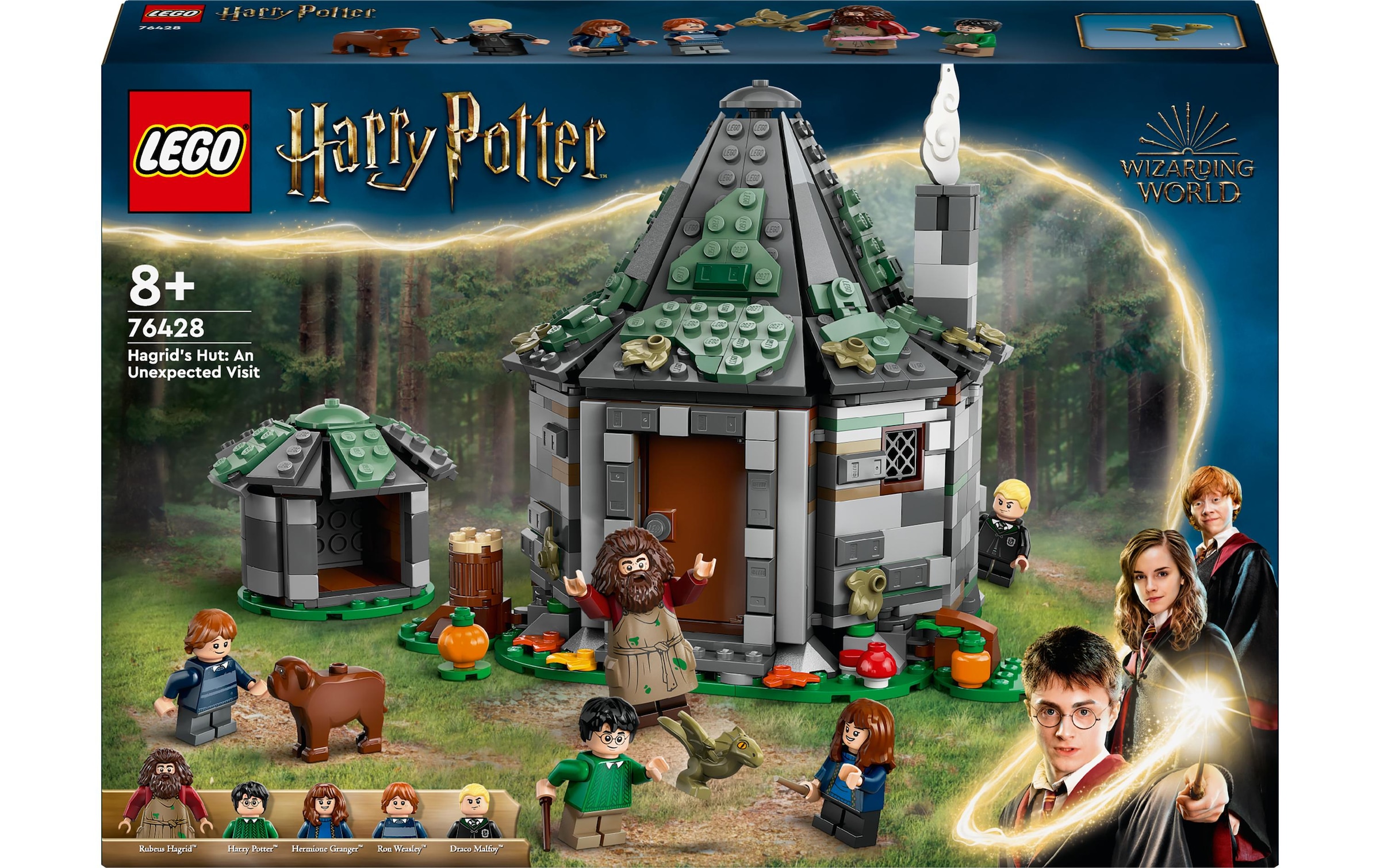 LEGO® Spielbausteine »Harry Potter Hagrids Hütte: Ein unerwarteter Besuch 76428«
