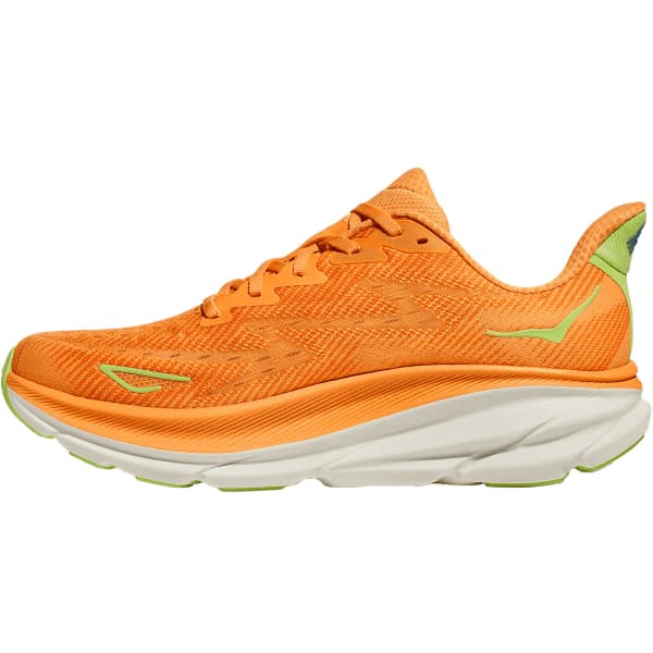 Chaussure running HOKA ONE ONE CLIFTON 9 SOLAR FLARE / LETTUCE