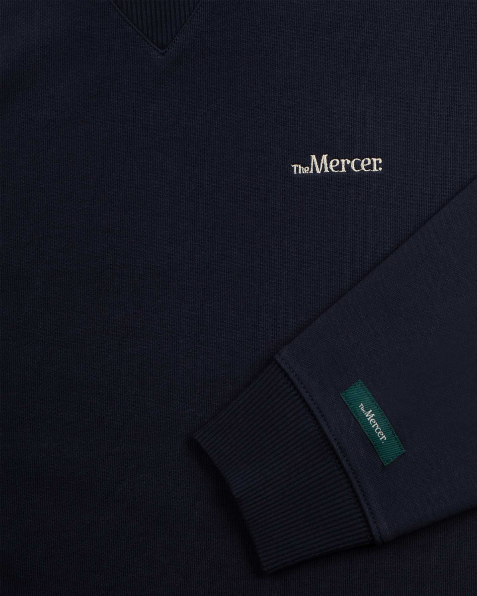 Mercer Amsterdam Sweater Donkerblauw Sweater