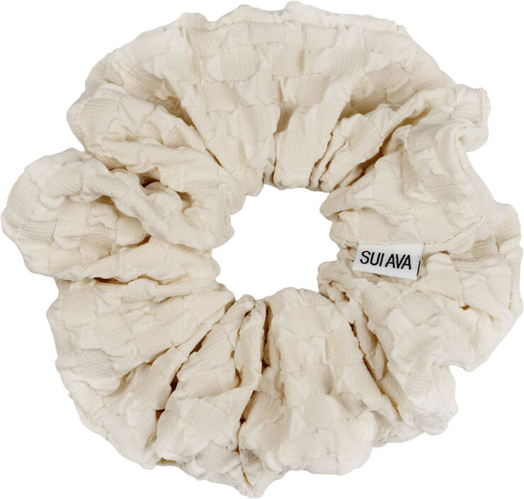 Sui Ava Daydream Scrunchie Oat milk