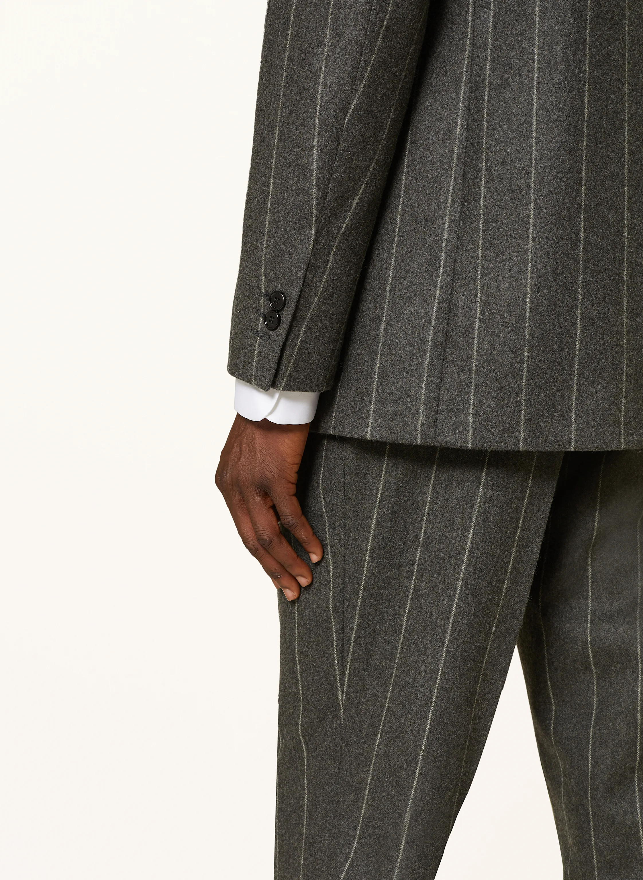 BURBERRY Anzugsakko Slim Fit aus Flanell