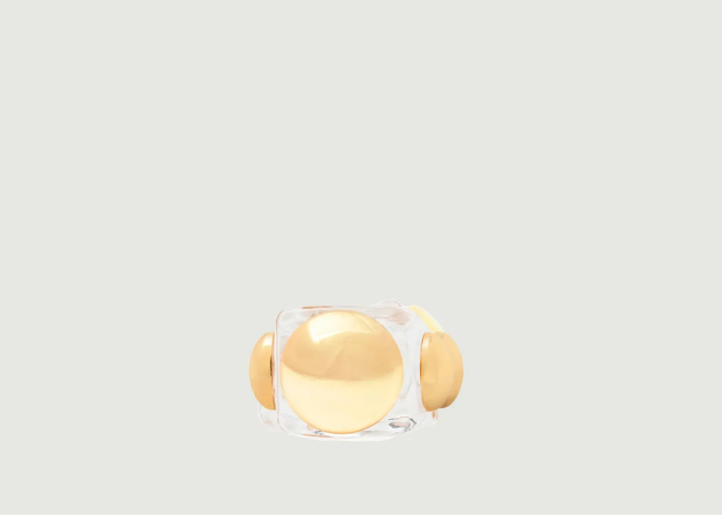 Bague en plastique I'm Invisible La Manso